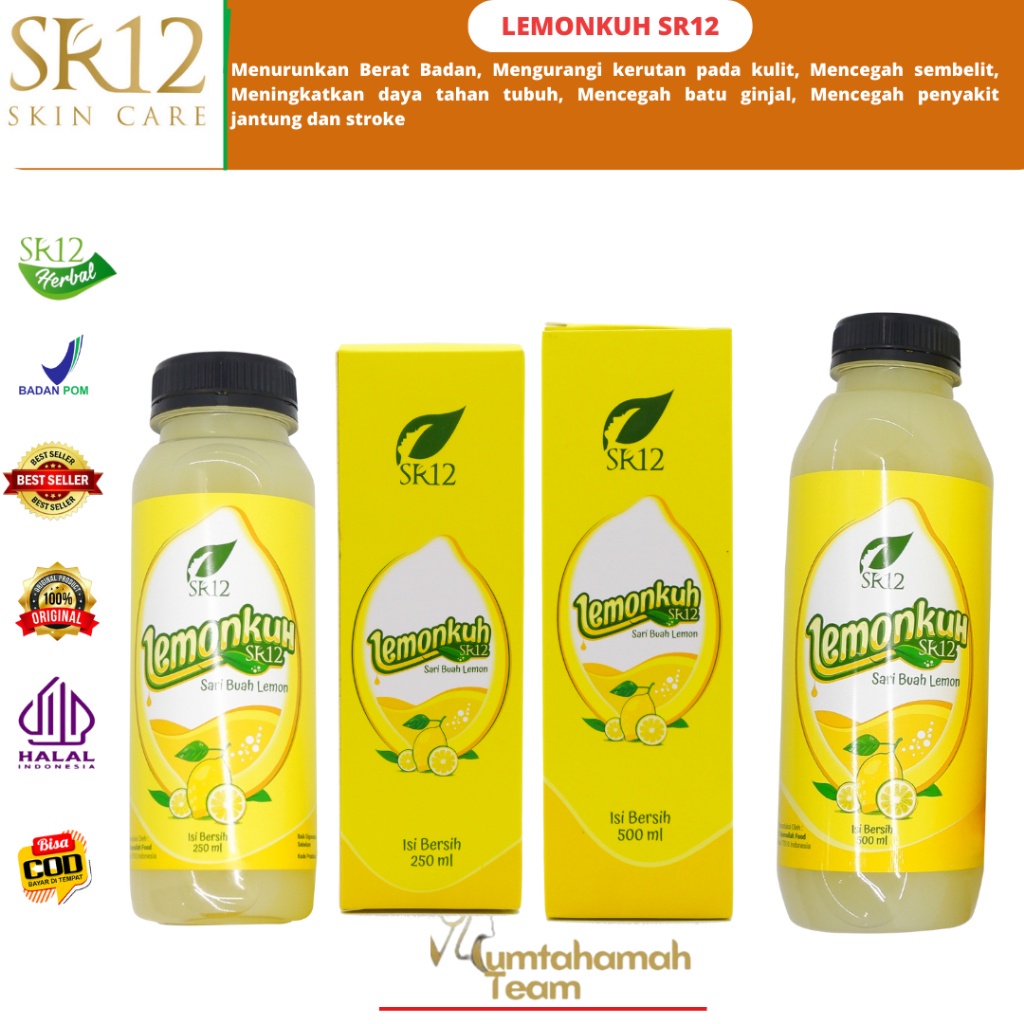 

Lemonkuh SR12 / Sari Lemon murni / Sari Buah Lemon 99,96%