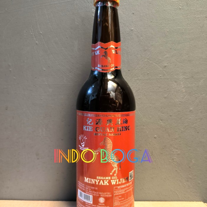 

kie guan hing minyak wijen 600 ml / kuda sesame oil 600ml