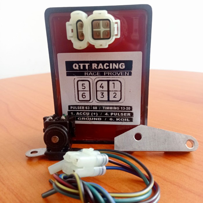 READY CDI Ninja ZX Thailand QTT Racing E7 Novadash Red