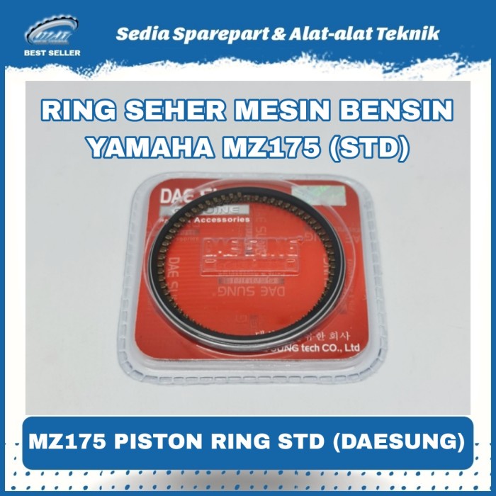 Ring Piston Mesin Yamaha MZ175 Merk Daesung