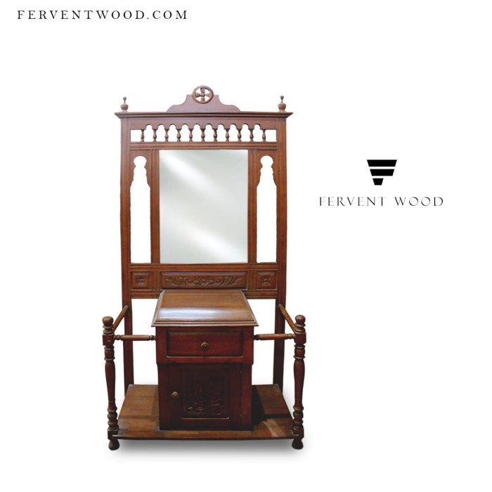 Teermurah Meja rias ukir antik kayu jati