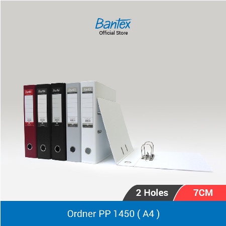 

ORDNER BANTEX A4 1450 PUNGGUNG 7 CM - Kuning - Putih