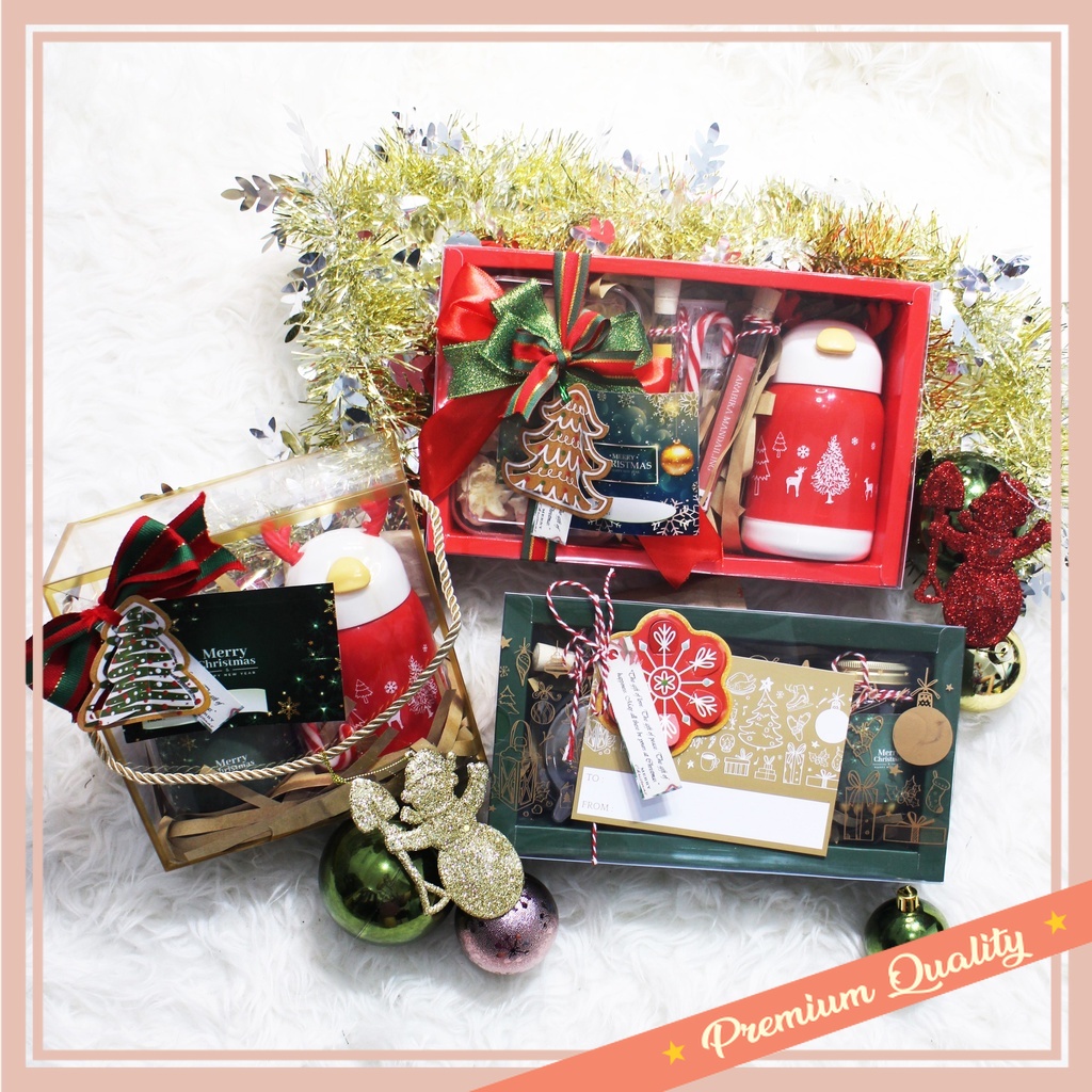 

Hampers Natal Unik Lucu Murah Kado Merry Christmas Tahun Baru / Hampers Parcel Natal Tahun Baru Premium Gift Christmas Edition