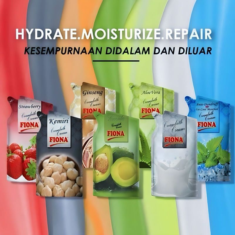 Hair Creambath Fiona  Fiona Creambath 1Liter reffil Aroma Buah