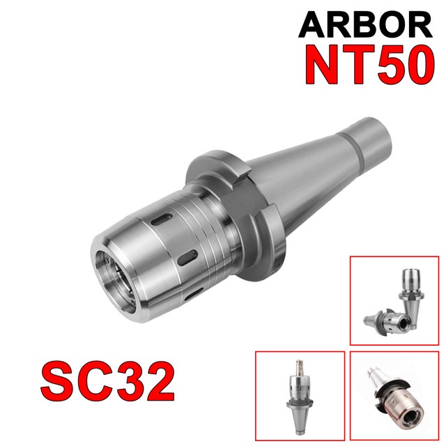 Arbor NT50 SC 32 110 Straight Collet Chuck NT 50 C32 DIN 2080 Milling