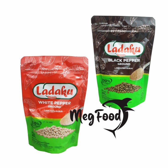 

Ladaku Pepper Ground | Lada Bubuk | Bumbu Lada Bubuk 250g