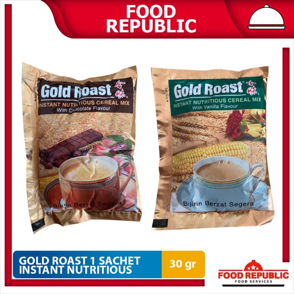 

Gold Roast 1 Sachet Instant Nutritious Cereal Mix Chocolate / Vanilla