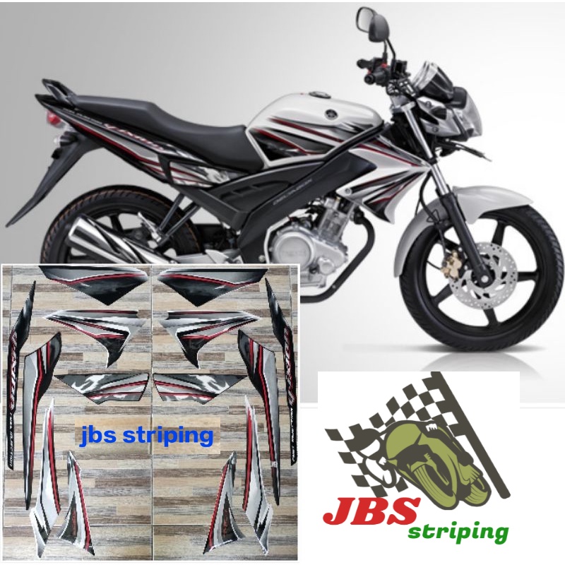 striping  Yamaha Vixion tahun 2011 2012 stiker lis strip vixion vixsen kualitas bagus setara yang or