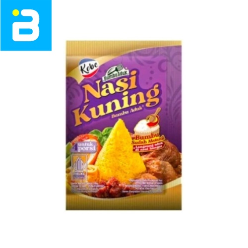 

Kobe Bumbu Aduk Nasi Kuning 15G