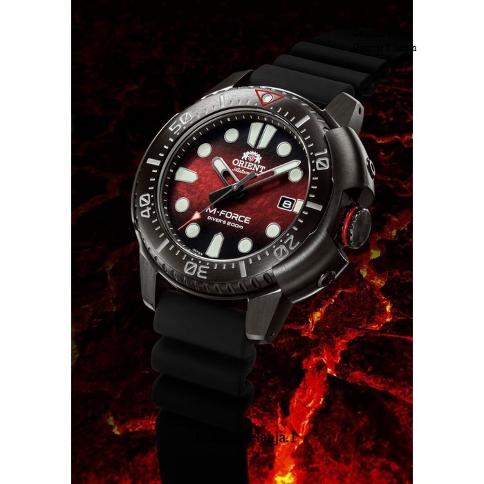 Original 100% Jam Tangan Pria Automatic Orient M-Force RA-AC0L09R00B RA-AC0L09R Garansi Resmi 2 Tahu