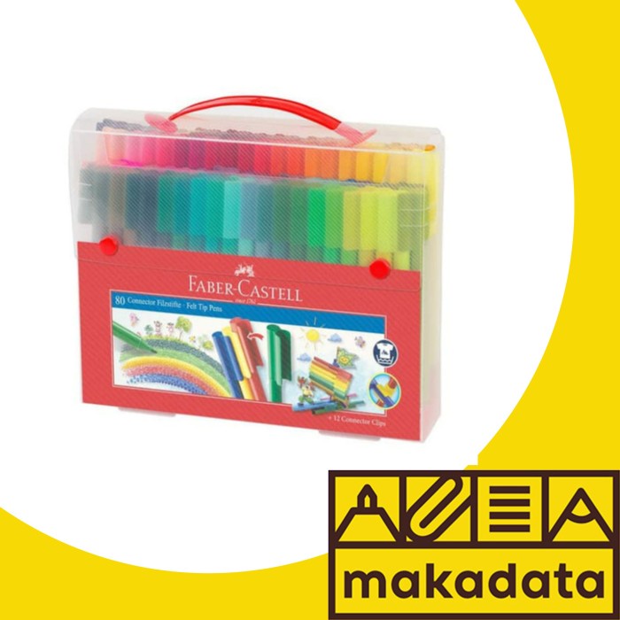 

Andma CONNECTOR PEN | SPIDOL FABER CASTELL 80 WARNA