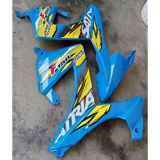 BISA COD COVER SAYAP FU BODY SAMPING SAYAPAN SUZUKI SATRIA FU FACELIFT FU FL NEW 2014 SET PLUS STRIP