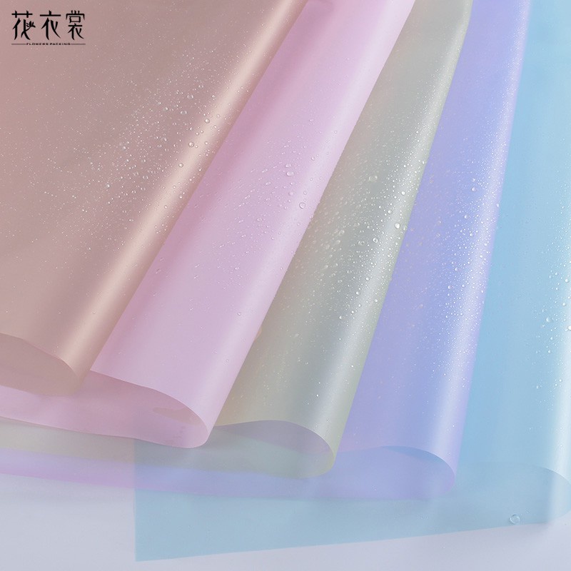 

(1 PACK / 20 LEMBAR) KOREA KERTAS BUNGA POLOS TRANSPARAN FLOWER WRAPPING GROSIR TRANSPARAN CELLOPHANE BUKET PAPER BISA CAMPUR WARNA WARNI