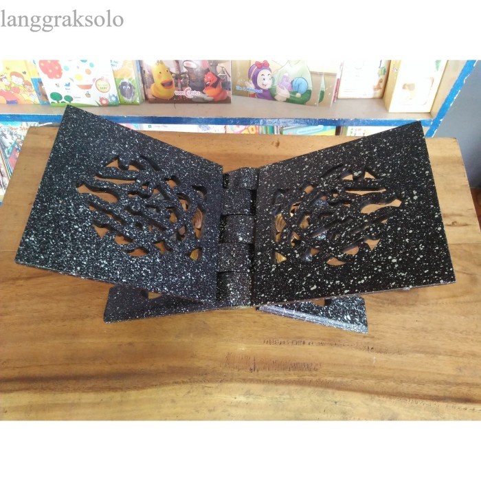 

termurah REHAL REKAL UKIR GRANIT 15 CM / SANDARAN AL-QUR'AN / MEJA ALAS BACA