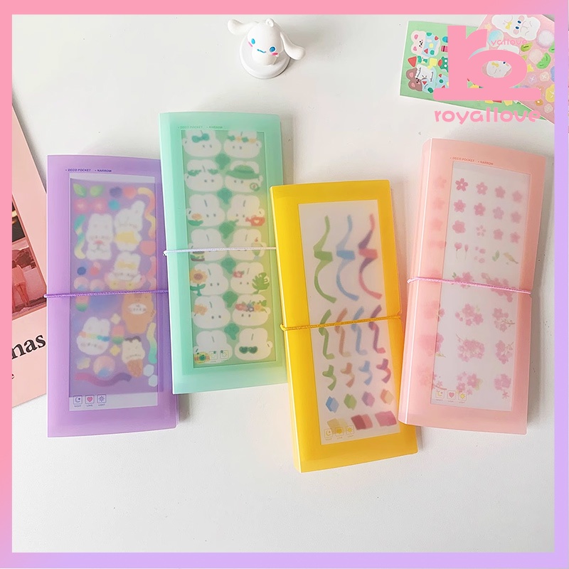 

COD✨Album Foto Penyimpanan Seri Macaron Album Koleksi Stiker Buku Besar Tangan Album Seri Gaya Korea