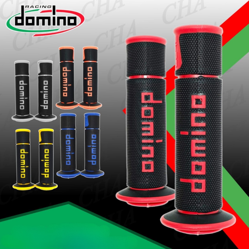 Hanfat Handgrip Domino Stamp Model Terkini Karet Empuk Bahan Berkualitas All Warna All Motor Honda Y