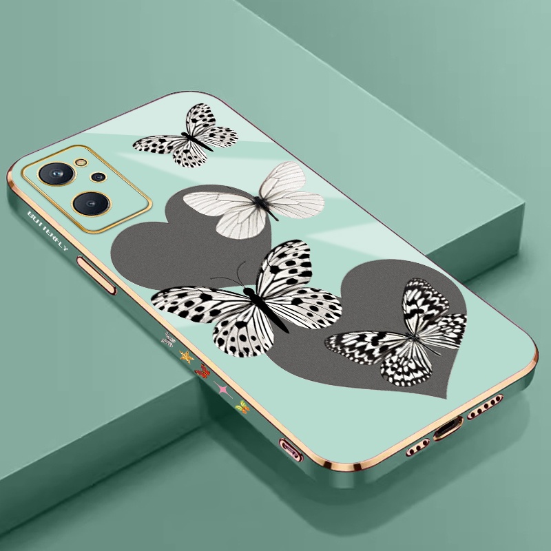 Casing 6D Plating Soft Case hp For Oppo A96 A92 A95 4G 5G A98 case A91 A93 A94 OPOP For OppoA96 For 