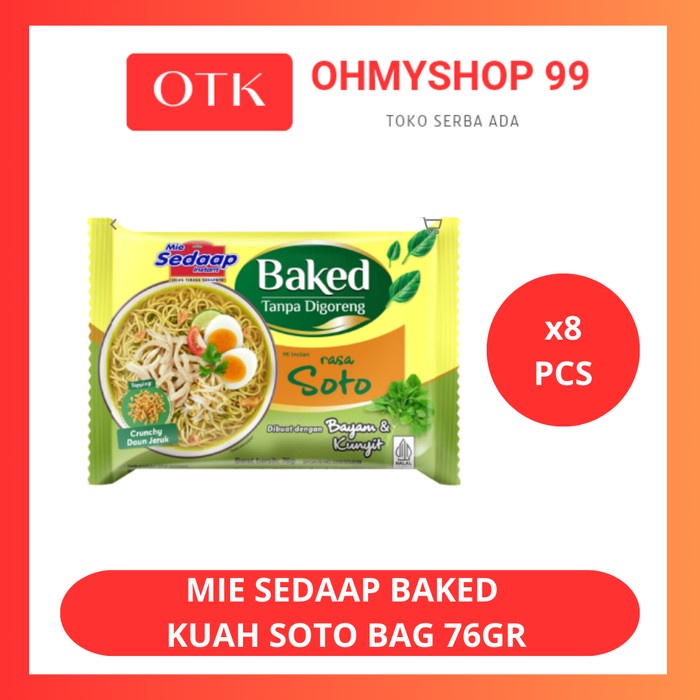 

Sedaap Mie Baked Soto 8x76gr