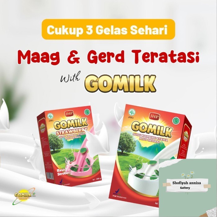 

Susu Kambing Etawa Bubuk Gomilk - Original