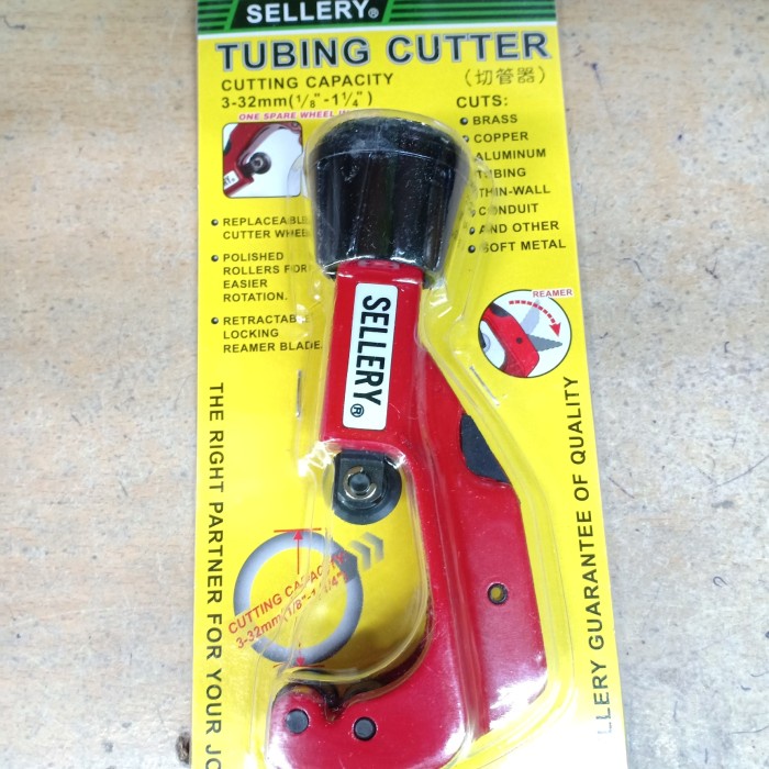 

Colorf Pemotong Pipa 3-32mm/Tubing Cutting 3-32mm SELLERY TERMURAH!!!