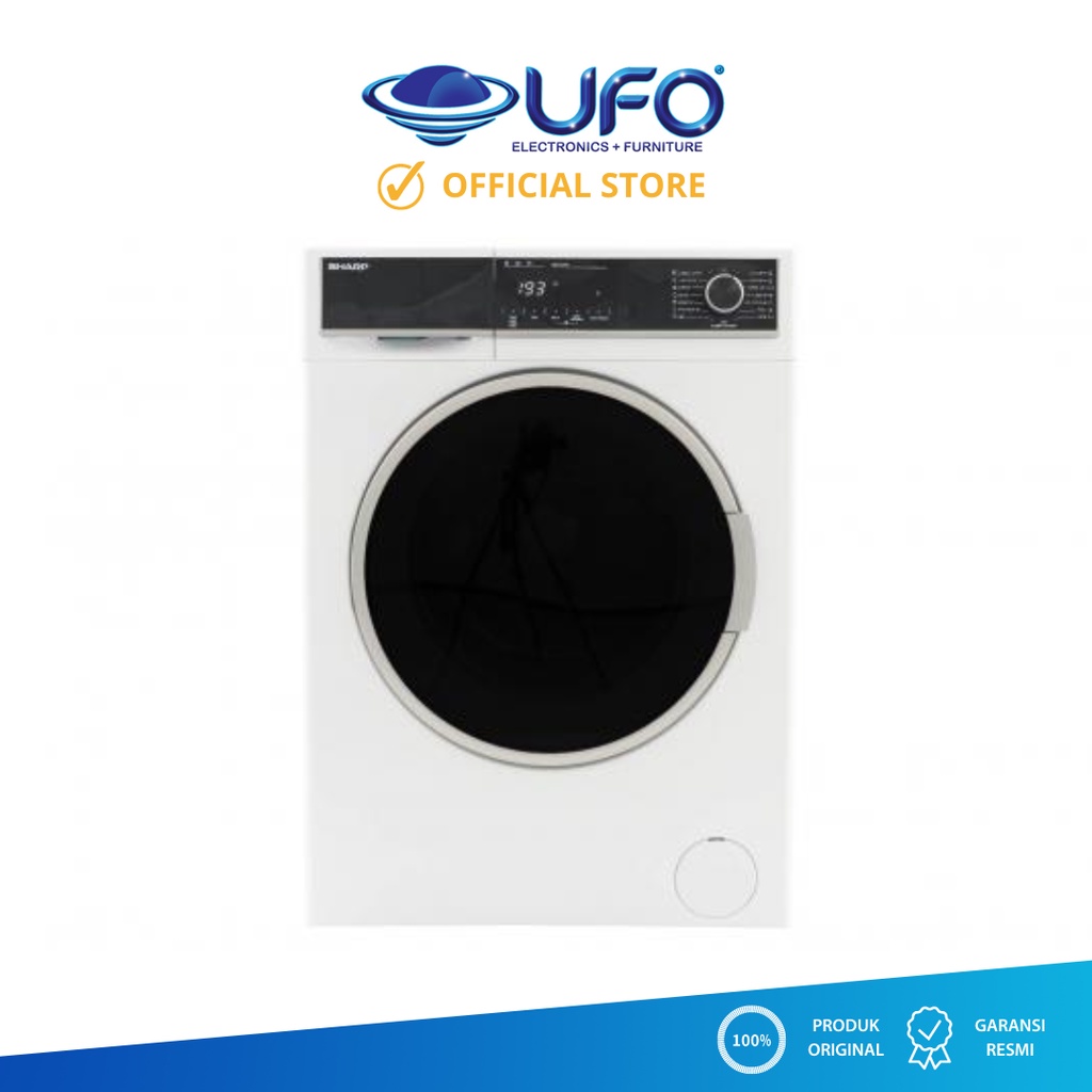 Sharp Mesin Cuci Front Loading 9 Kg ESFL1490BX