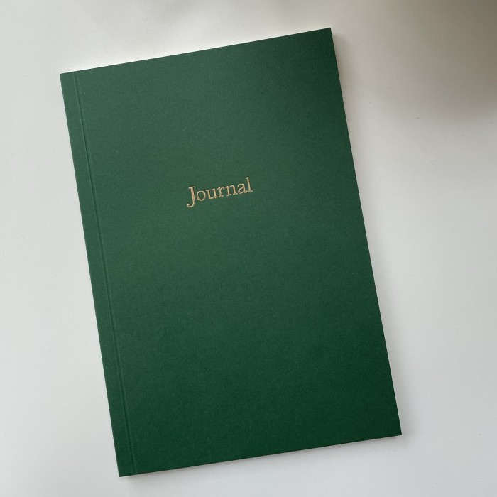

Notebook - Lined / Blank - Emerald Green, Lined
