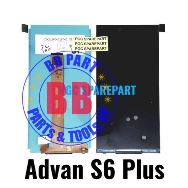 Original OEM LCD Advan S6 Plus / S6+  LCD ONLY SAJA - BBpart