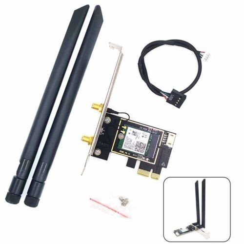 Intel Wifi 6E AX210 Pci Express Pcie pci-e dual band ac ax 6 AX200 - AX210-PCIE