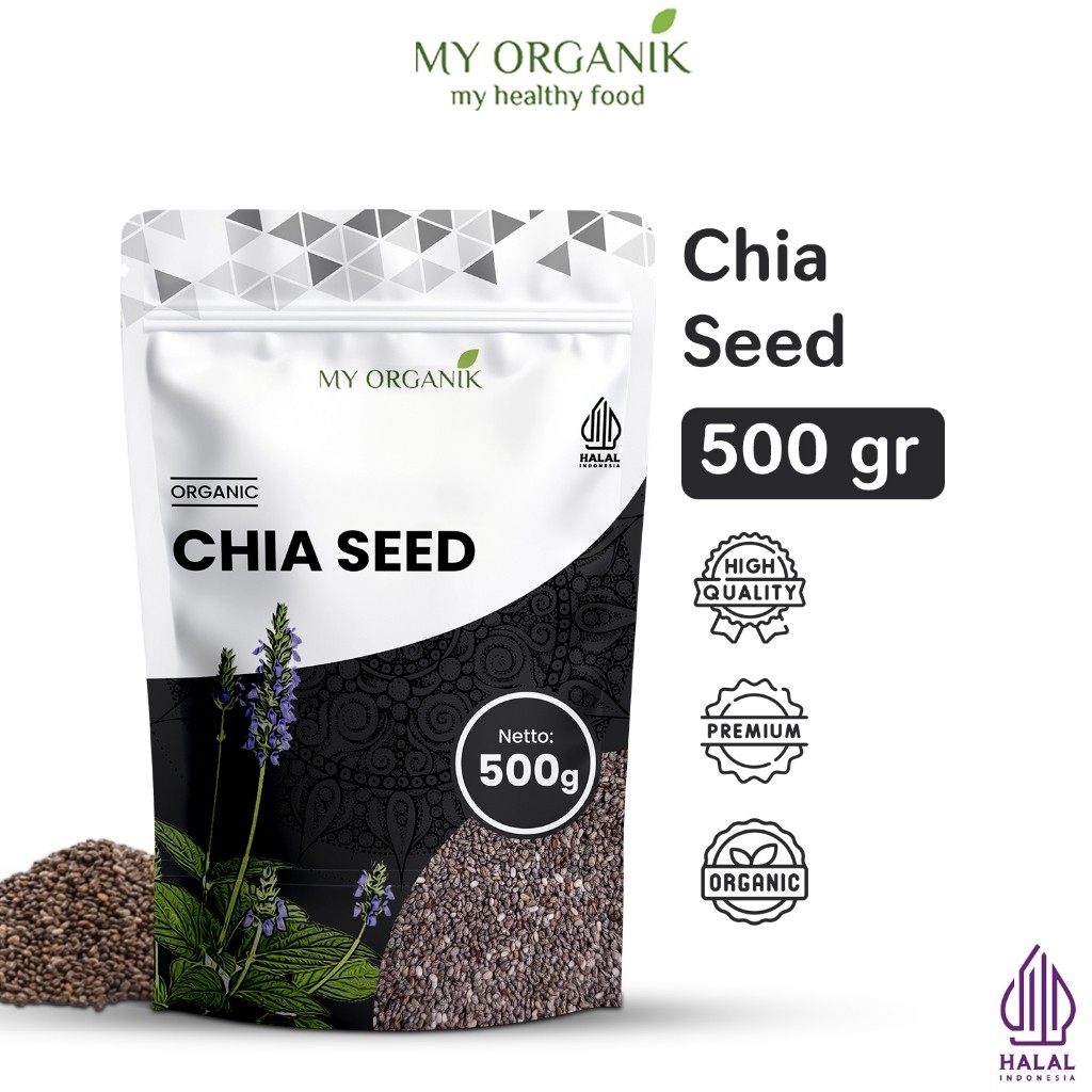 

My Organik Chiaseed Organik 500gr Chia Seed Premium