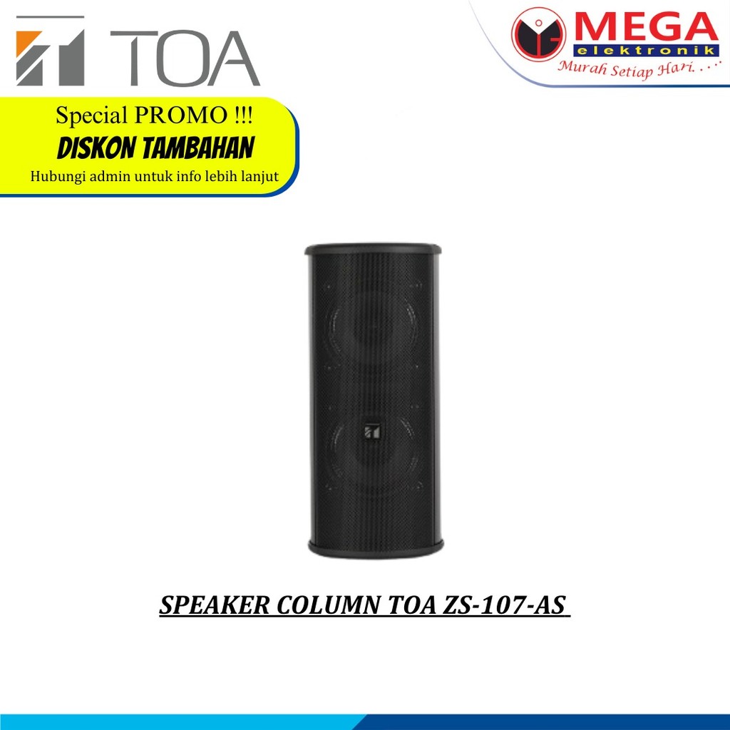 SPEAKER COLUMN TOA ZS-107-AS