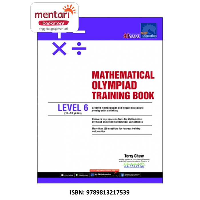 

Mathematical Olympiad Training Book | Buku Latihan Tambahan Matematika - Level 6