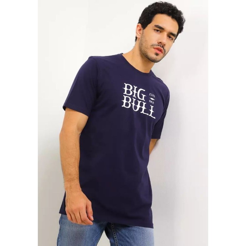 Cotton Jersey 30's T-shirt KSB2330 KAOS JERSEY KATUN LOIS ORIGINAL PRIA WARNA NAVY BIRU DONGKER