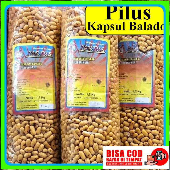 

pilus kapsul balado 1kg pilus bangkok