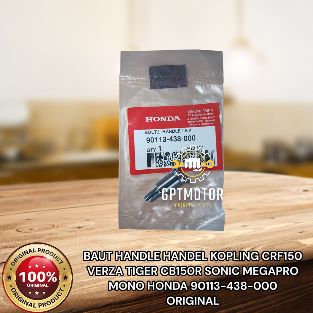 BAUT HANDLE HANDEL KOPLING CRF150 VERZA TIGER CB150R SONIC MEGAPRO MONO HONDA 90113-438-000 ORIGINAL
