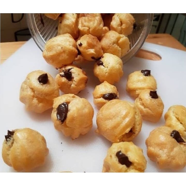 

kue soes kering coklat kemasan 500gram / sus coklat / snack / jajanan / makanan ringan / Kue lebaran