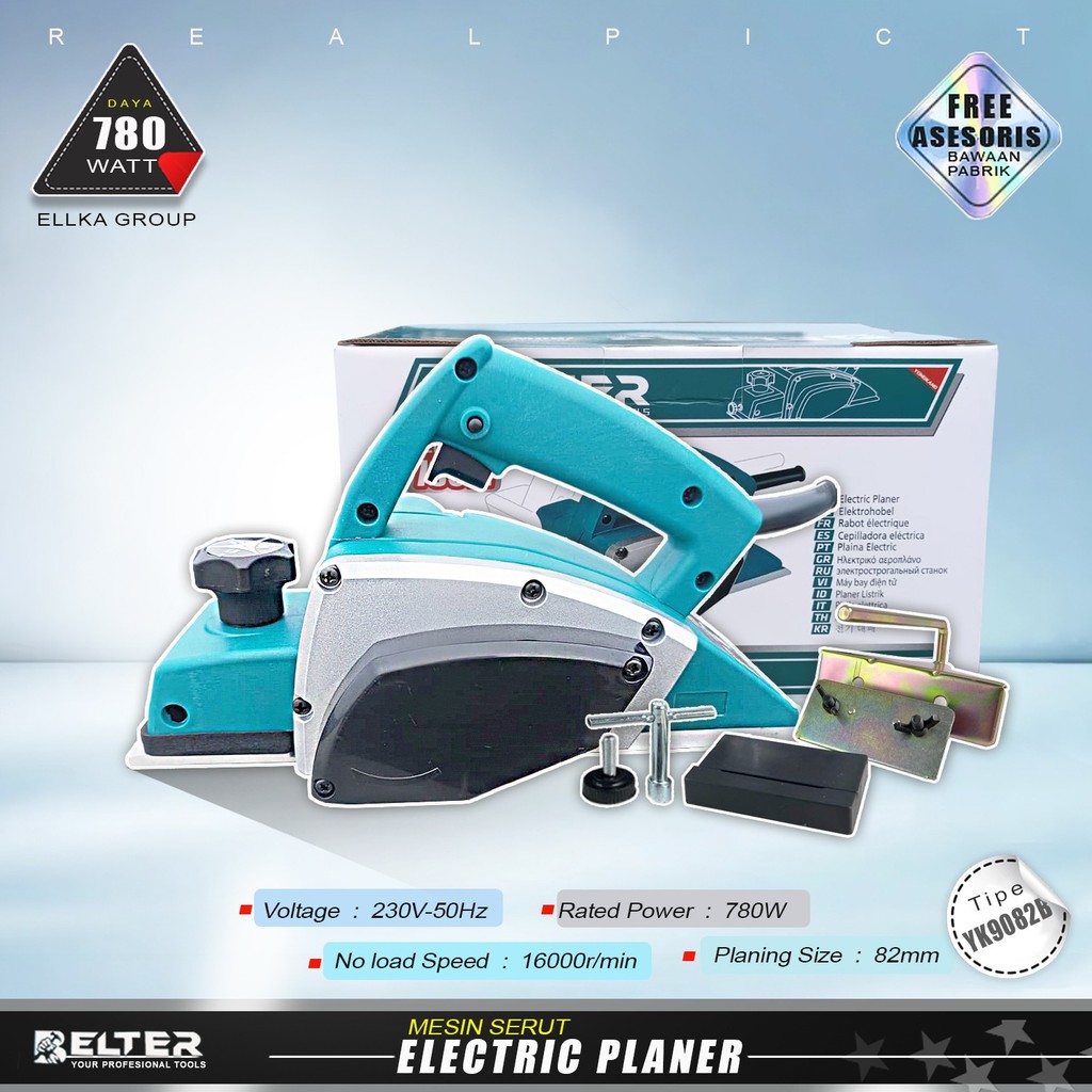 Mailtank sh-194 Mesin Serut Kayu Ketam Pasah Suguh Kayu Elektrik Planner