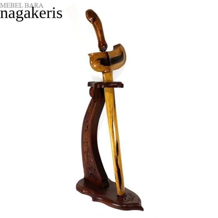 

Stand Jagrak Dudukan Tempat Keris Ukiran Minimalis TerMurah Kayu Jati murah terbaru