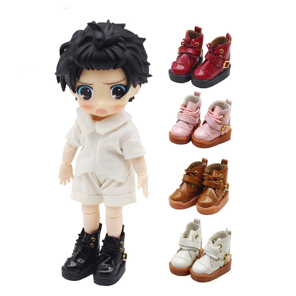 Sepatu Boots 2.5*1.1cm Boneka BJD doll 20cm Blythe Doll Aksesoris Boneka