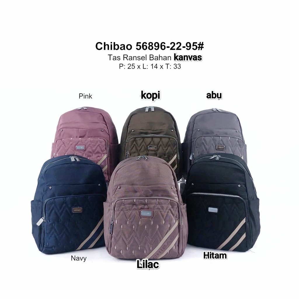 [WOW DISKON] Chibao Tas ransel wanita Tas punggung cewek backpack import sekolah ori kerja