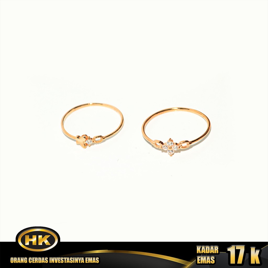 HK MUSTIKA - CINCIN EMAS 17K - Type 725