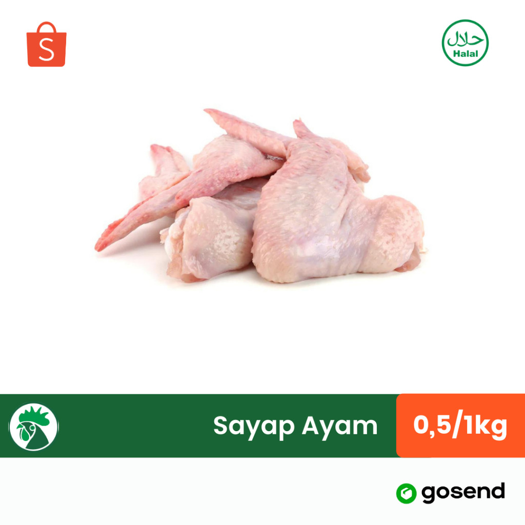 

Sayap Ayam Potong / Chicken Wings | Part Ayam Broiler