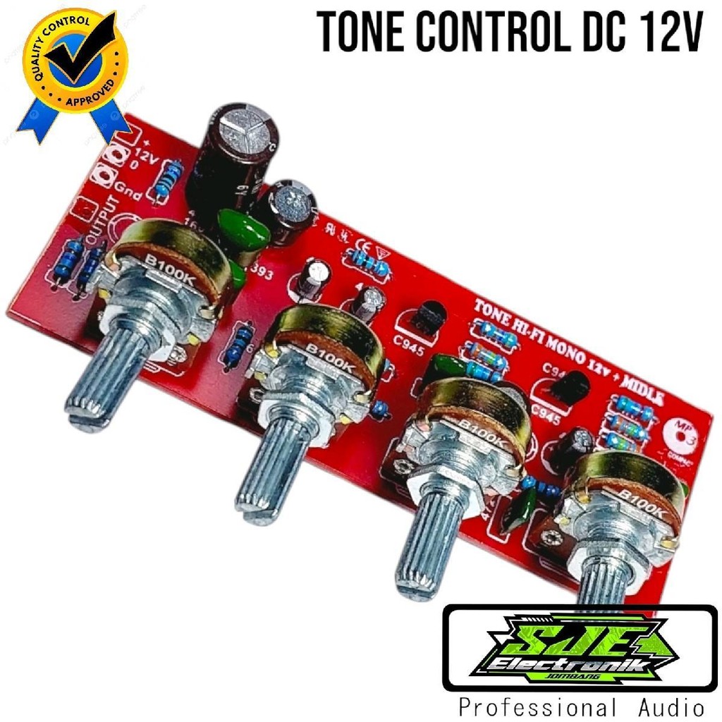 TONE CONTROL MONO MIDEL TR DC 12V