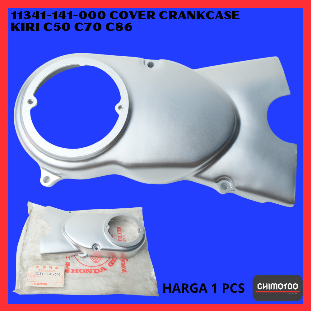 11341-141-000 Cover Crankcase Kiri Honda C50 C 50 C70 C 70 C86 C 86 Original