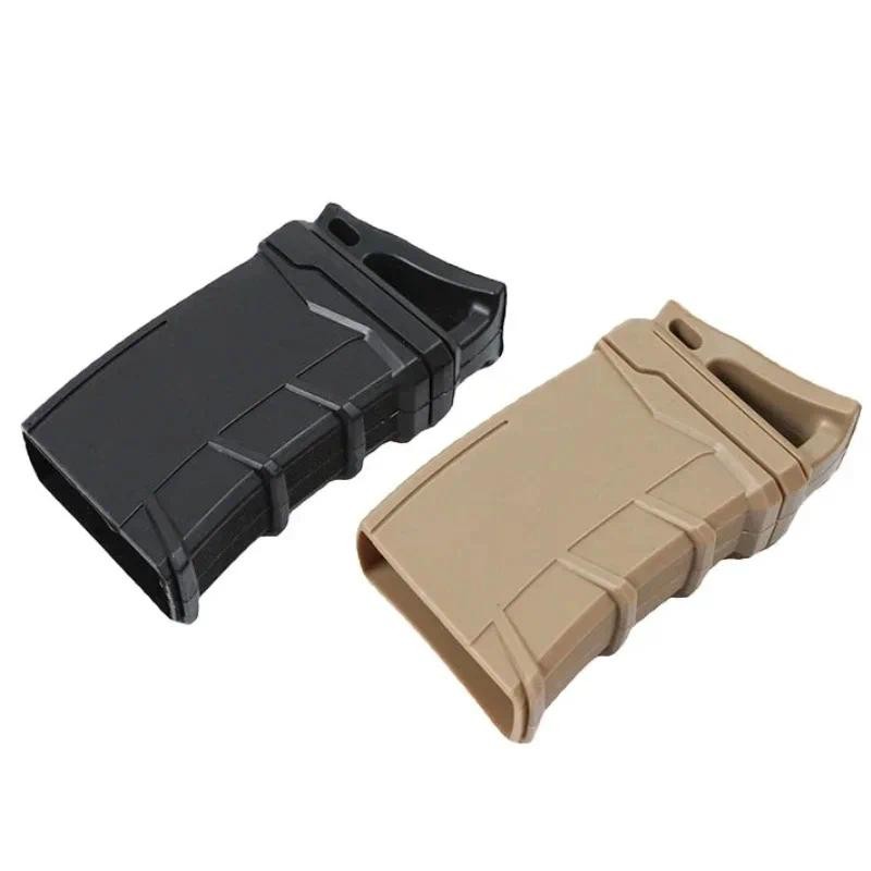 AR15 M4 M16 Fast Magazine Holster Tactical Rubber Case 5.56 Mag Anti-slip Protective Sleeve Cover Ai