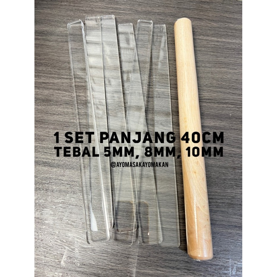 

Penggaris Cookies and Cake - 0.8Cm, 40Cm