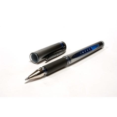 

Uniball GEL IMPACT 1.0mm (BROAD) SIGN PEN ANTI LUNTUR!!! - Biru