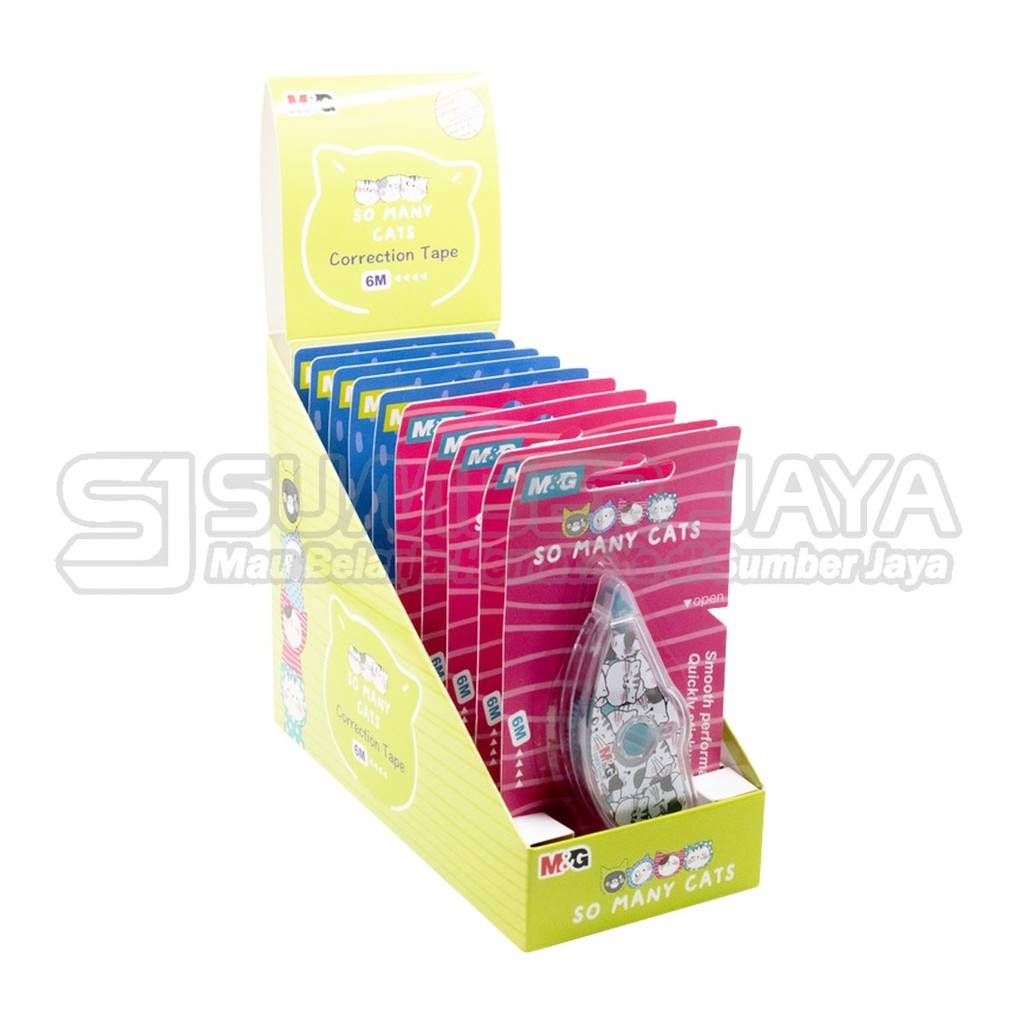 

Tipe Ex Roll 6mm So Many Cats M&G ACT11874