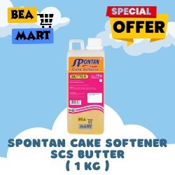 

Spontan SCS BUTTER 1kg | Spontan Cake Softener Pelembut & Pelembab Kue 1 kg