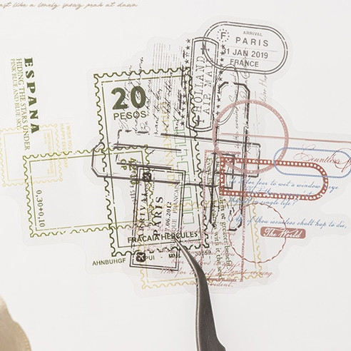 

10pcs Sticker Borderline Fantasia Border Frame Hiasan Bujo