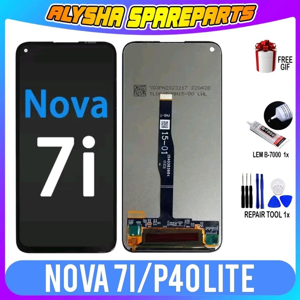 LCD COMPATIBLE HUAWEI P40 LITE / NOVA 7I FULSET
